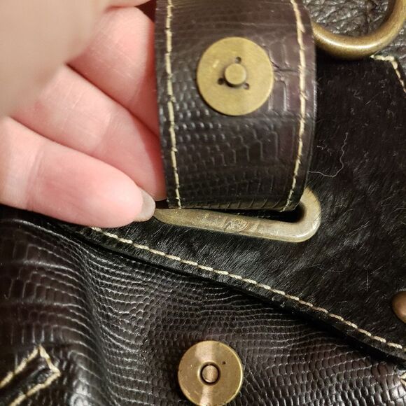 Claudia Firenze Leather Handbag - Picture 11 of 16